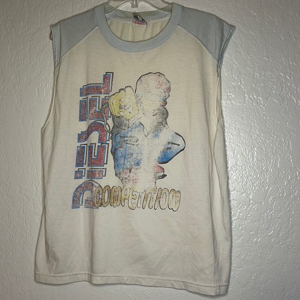 Diesel competition graphic size medium muscle tee